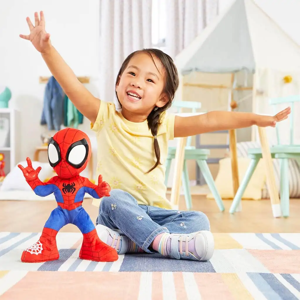 Marvel Spidey és csodálatos barátai: Táncoló interaktív Spidey plüss - Hasbro kép 4