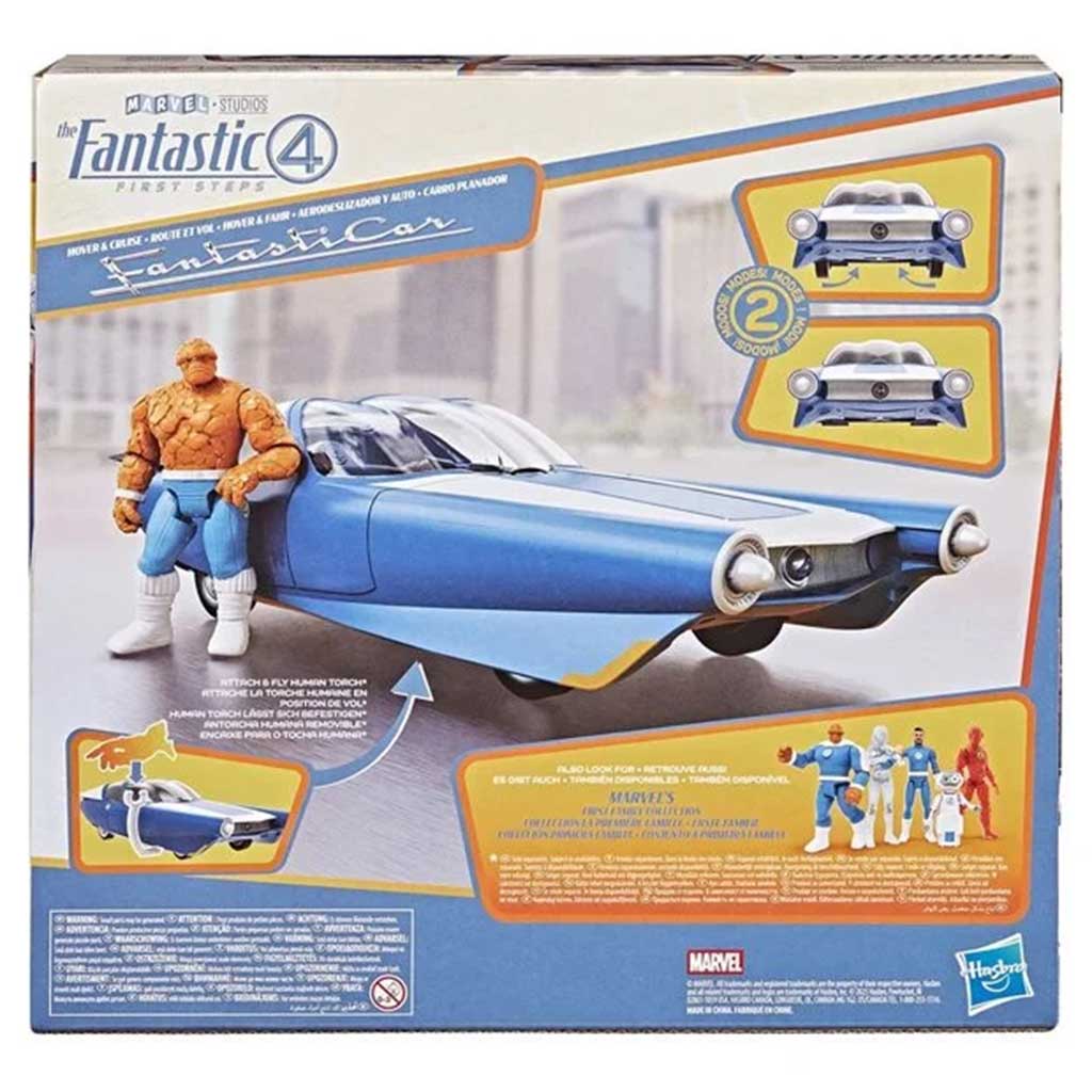 Marvel A Fantasztikus 4-es Epic World of Action Lebegő és cirkáló Fantasticar - Hasbro kép 4