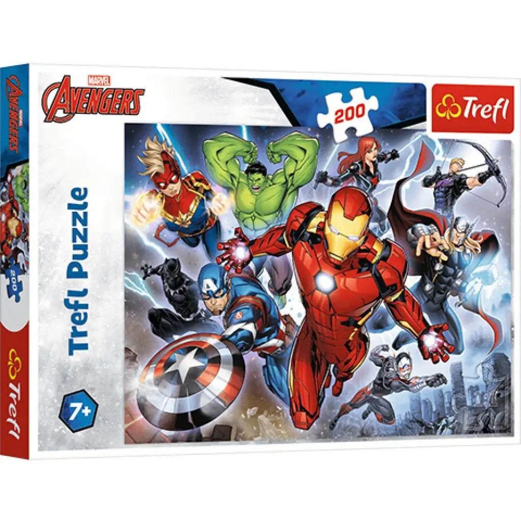 Marvel: Hatalmas Bosszúállók 200db-os puzzle - Trefl kép 1