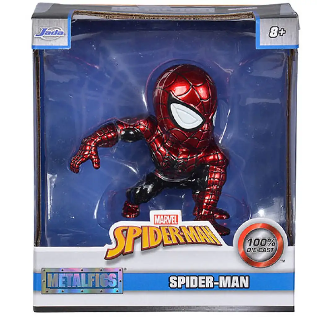 Marvel: Metalfigs Pókember fém figura 10cm - Simba Toys kép 1