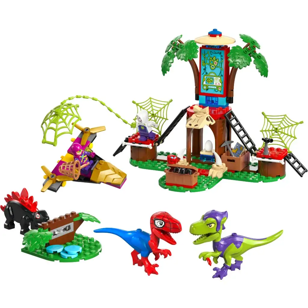 LEGO® Marvel: Pókember és Gobby raptorcsatája a lombház főhadiszálláson (11200) kép 5