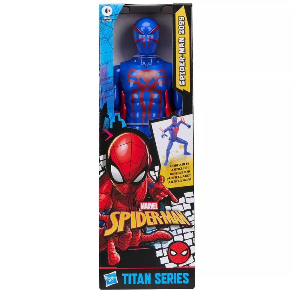Marvel Bosszúállók: Titan Series Spider-Man 2099 figura 30cm - Hasbro kép 1