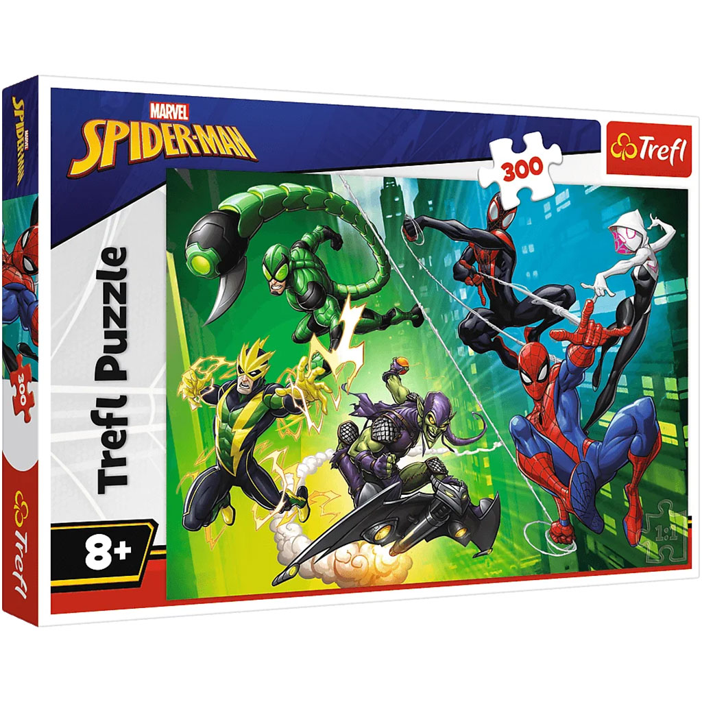 Marvel Szuperhősök: Pókember 300db-os puzzle - Trefl kép 1