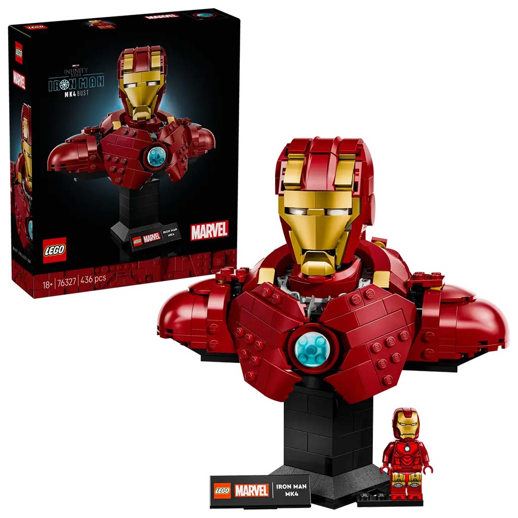LEGO® Marvel: Vasember MK4 mellszobor (76327) kép 1