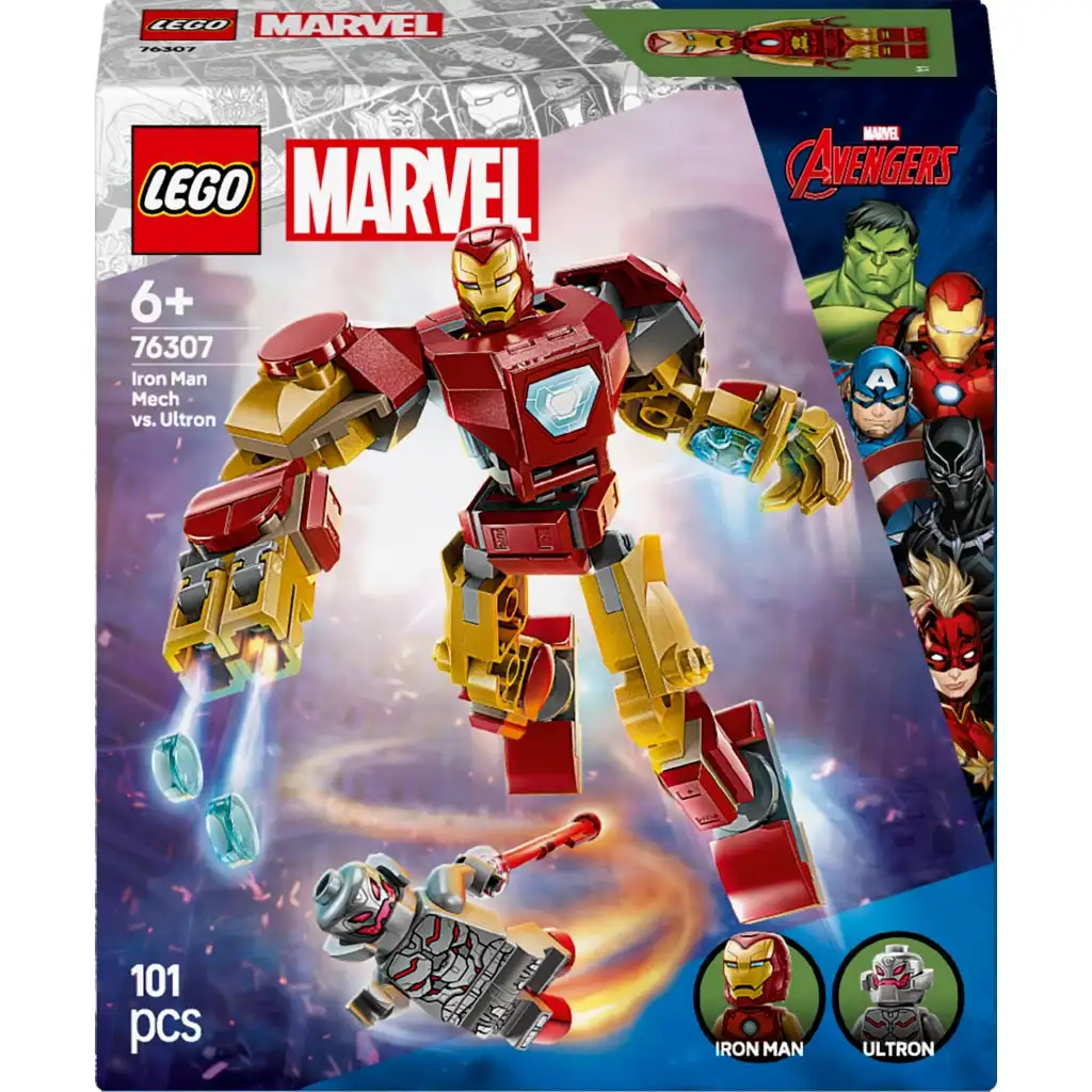 LEGO® Marvel: Vasember robot vs. Ultron (76307) kép 1