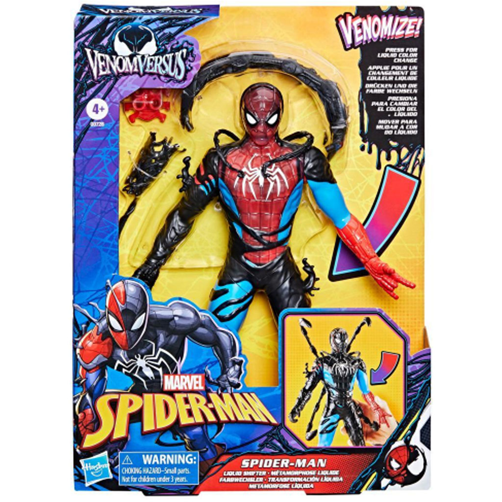 Marvel VenomVersus Liquid Shifter Pókember akciófigura - Hasbro kép 1