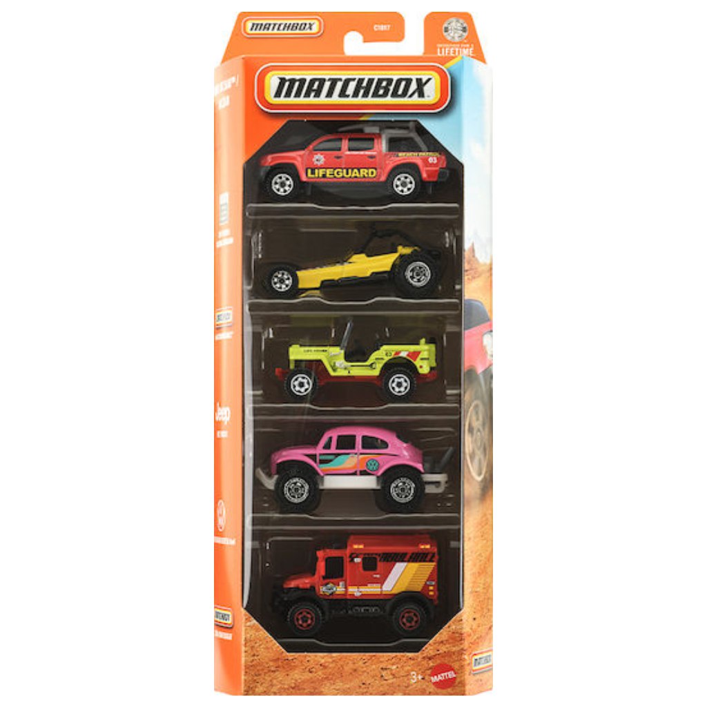 Matchbox: Ocean 5db-os kisautó szett 1/64 - Mattel kép 1