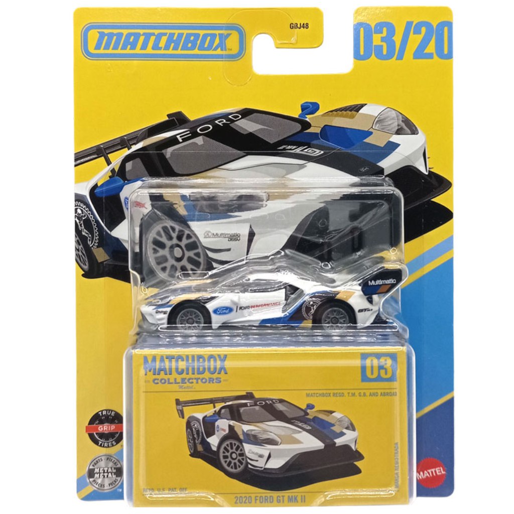 Matchbox Collectors: 2020 Ford GT Mk II dobozos kisauto 1/64 - Mattel kép 1