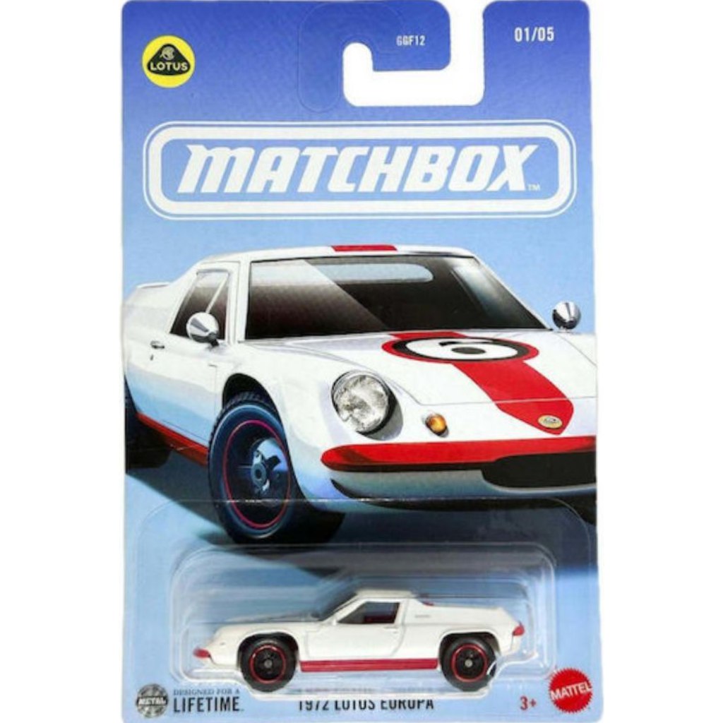 Matchbox: Ikonikus 1972 Lotus Europa kisautó 1/64 - Mattel kép 1