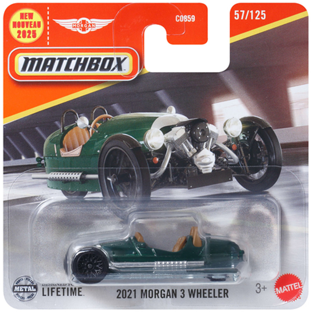 Matchbox: 2021 Morgan 3 Wheeler kisautó 1/64 - Mattel kép 1