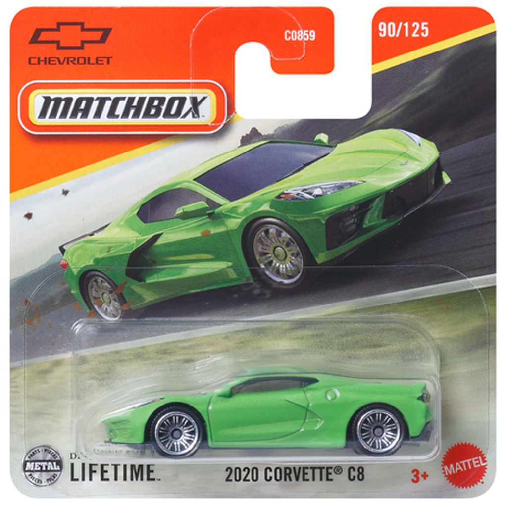 Matchbox: 2020 Corvette C8 kisautó 1/64 - Mattel kép 1