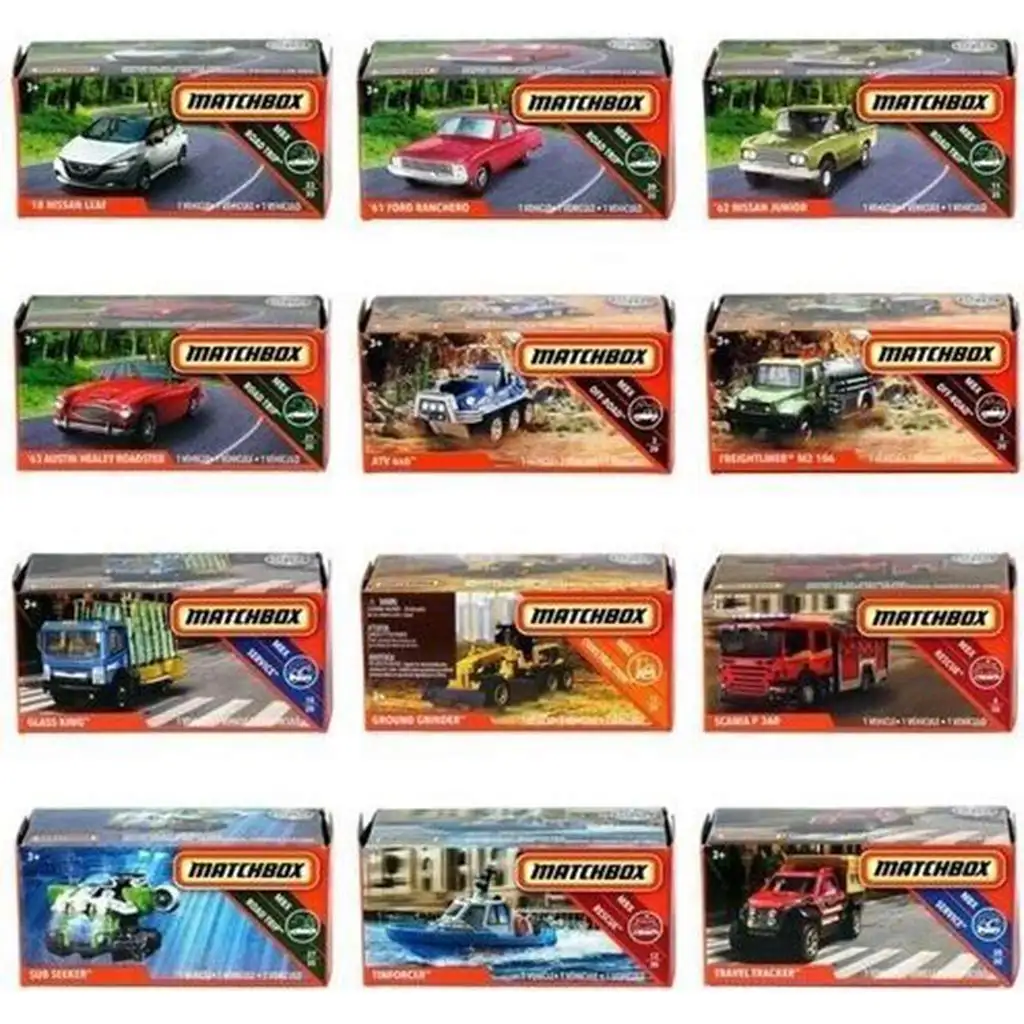 Matchbox: Gyűjthető kisautók 1/64 papírdobozban 1db - Mattel kép 2
