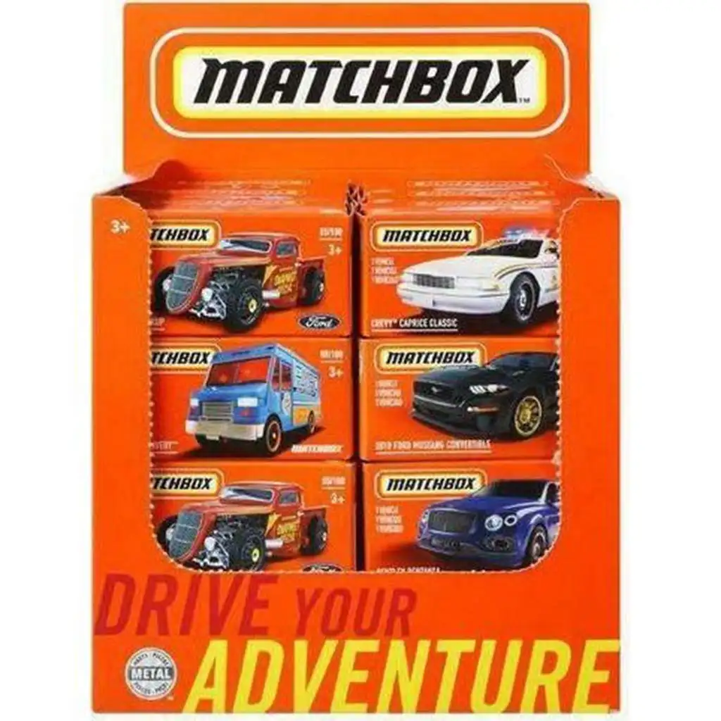 Matchbox: Gyűjthető kisautók 1/64 papírdobozban 1db - Mattel kép 1