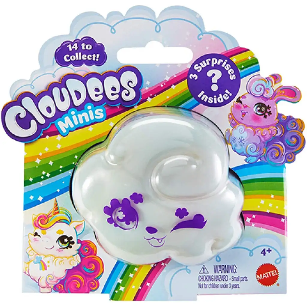Cloudees: Felhőpajti mini kisállatok meglepetéscsomag - Mattel kép 1