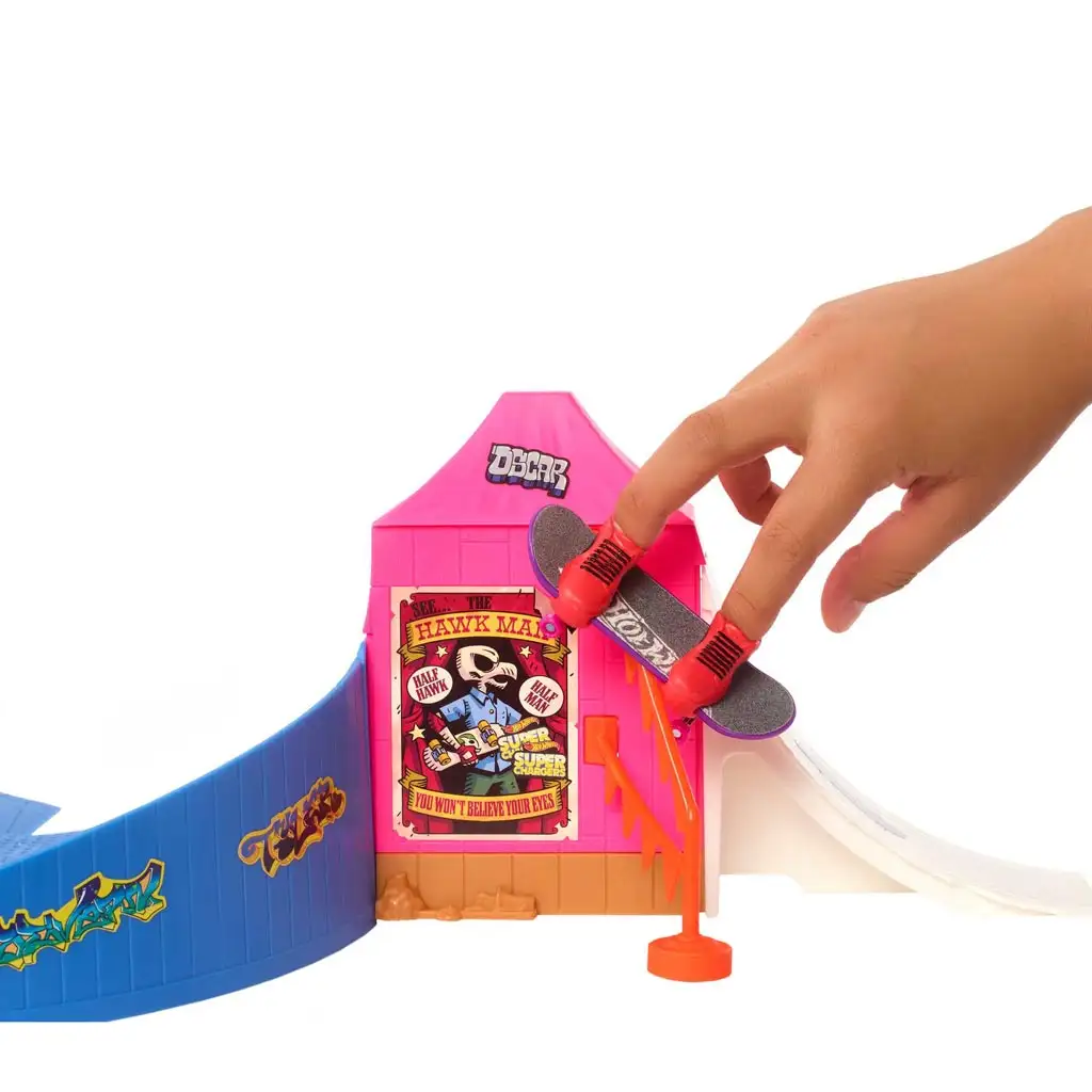 Hot Wheels: FingerBoard Deluxe gördeszka élménypark játékszett - Mattel kép 3