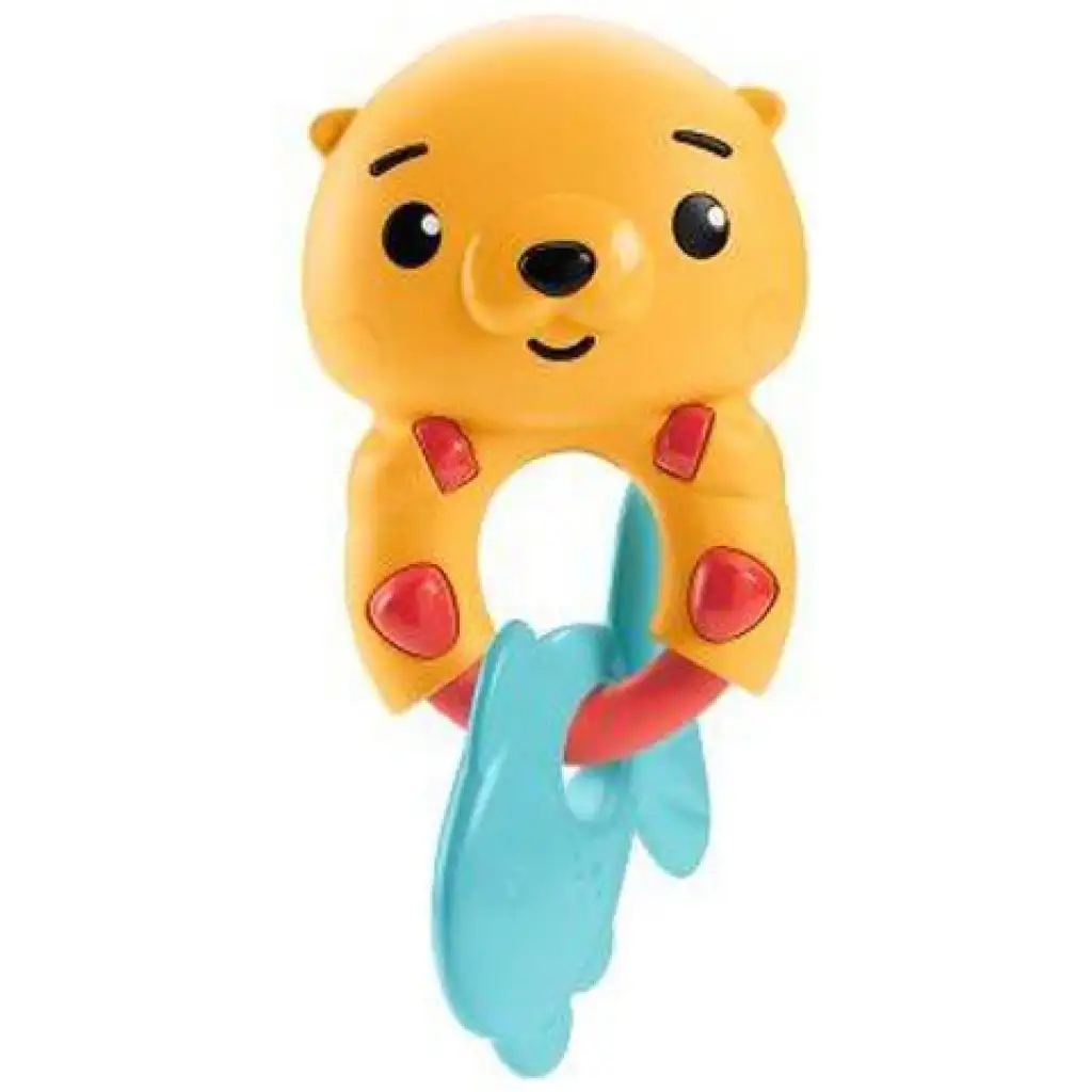 Fisher-Price: Sensimals kisállatos vidra csörgő - Mattel kép 1