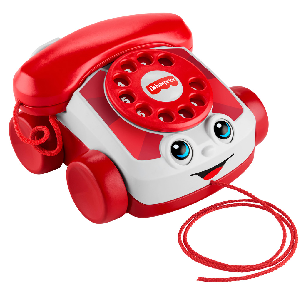 Fisher-Price: Fecsegő telefon 80. évfordulós kiadás - Mattel kép 2
