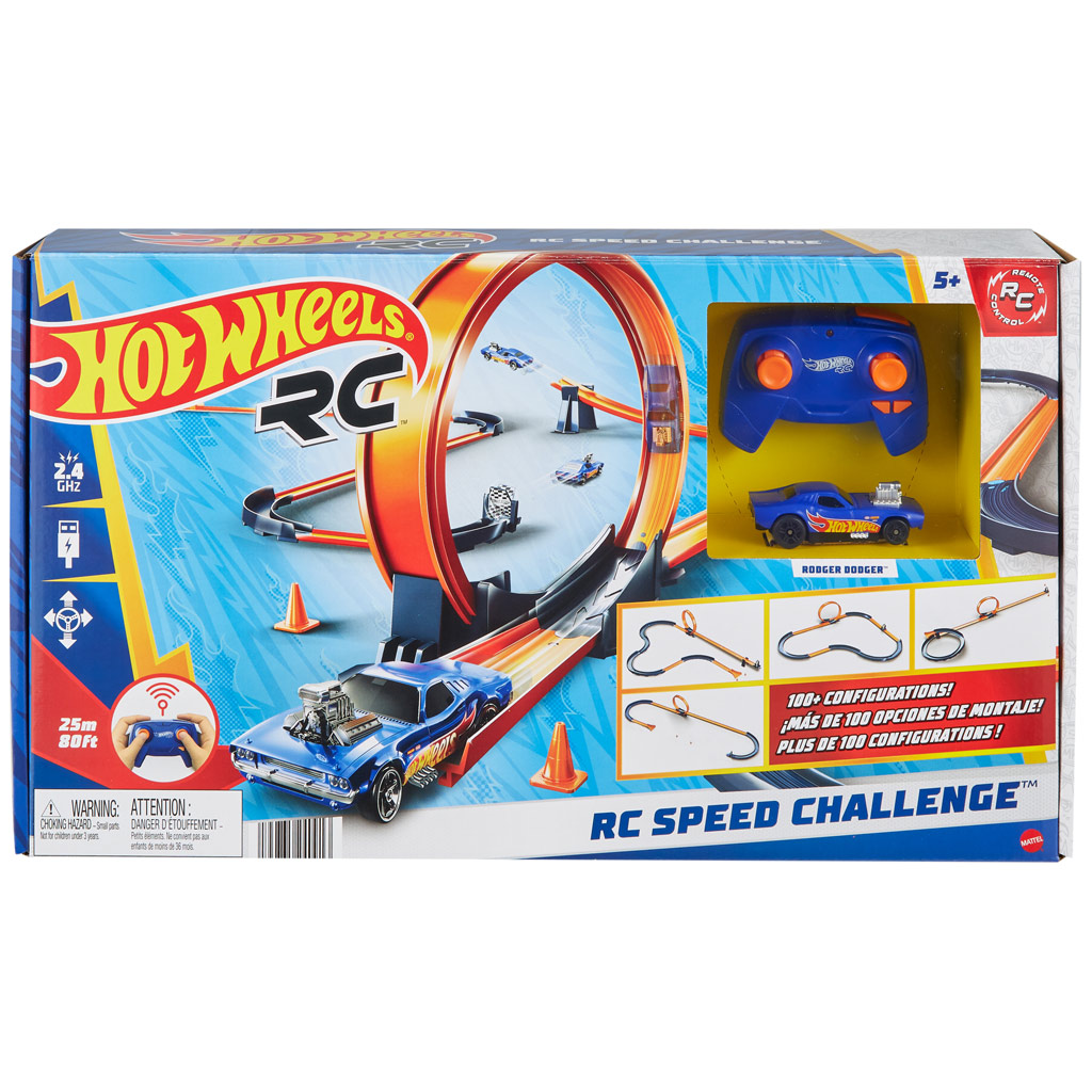 Hot Wheels: RC Speed Challenge távirányítós pályaszett - Mattel kép 1