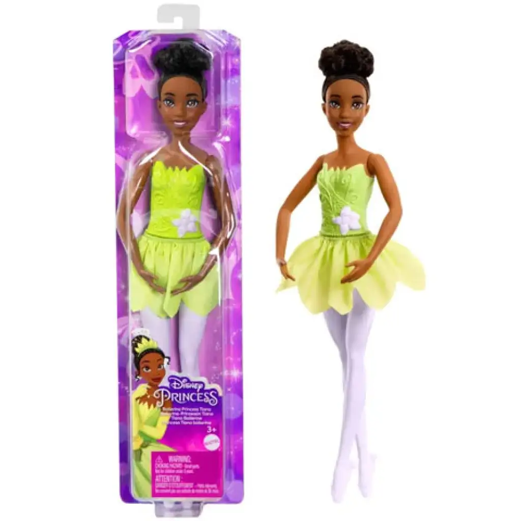 Disney Hercegnők: Balerina Tiana hercegnő baba - Mattel kép 1