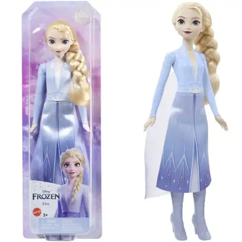Jégvarázs 2: Elbűvölő Elza hercegnő divatbaba 30cm-es - Mattel kép 1