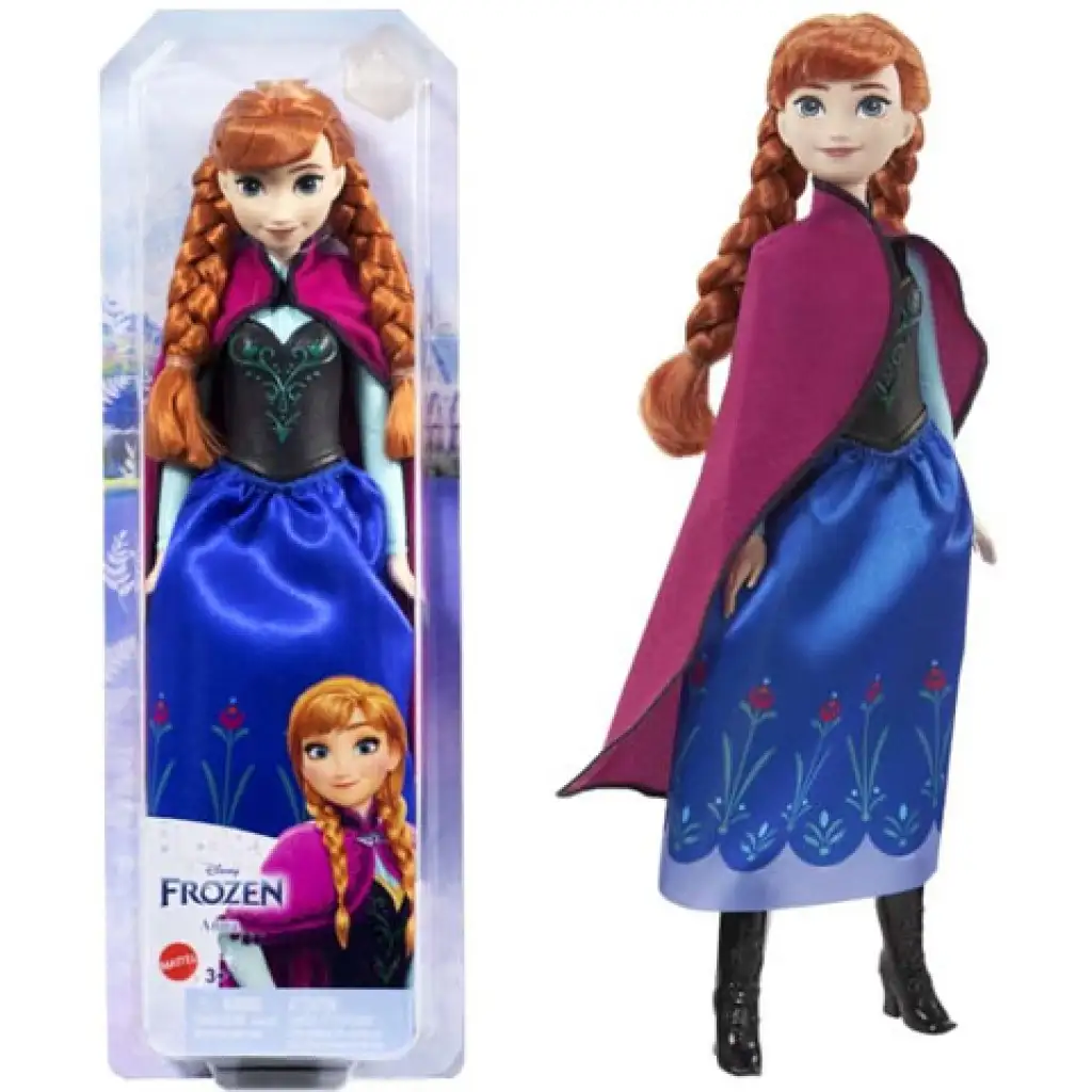 Jégvarázs: Elbűvölő Anna hercegnő divatbaba 30cm-es - Mattel kép 1