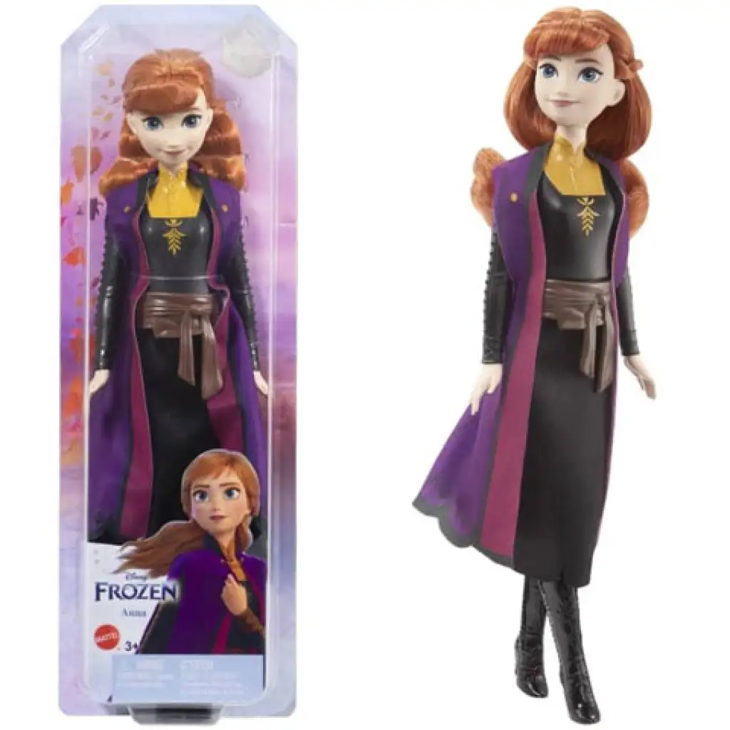 Jégvarázs 2: Elbűvölő Anna hercegnő divatbaba 30cm-es - Mattel kép 1