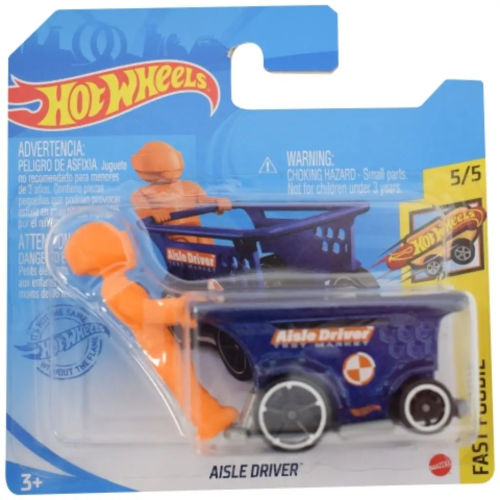 Hot Wheels: Aisle Driver lila kisautó 1/64 - Mattel kép 1