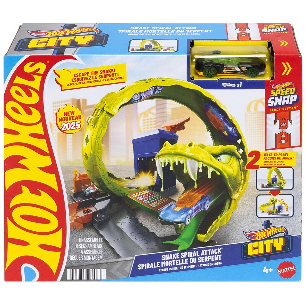 Hot Wheels: Kígyótámadás pályaszett - Mattel kép 1