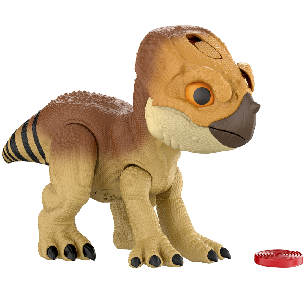 Jurassic World: Újjászületés - Aquilops Dolores interaktív dinoszaurusz figura - Mattel kép 2