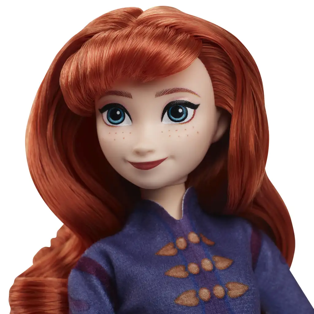 Jégvarázs: Korcsolyázó Anna baba - Mattel kép 3