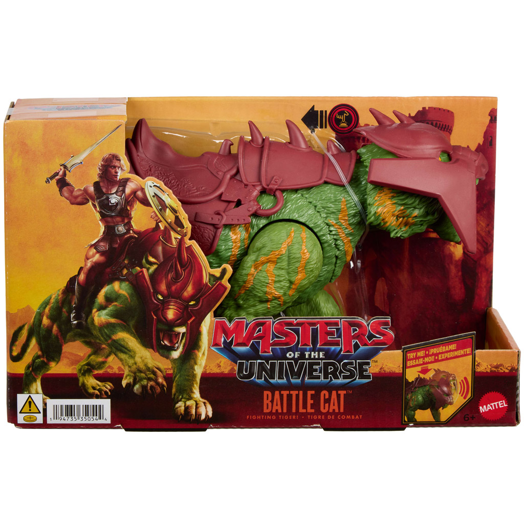 Masters of the Universe: Az univerzum védelmezői Battle Cat figura hanggal és harci funkcióval - Mattel kép 1