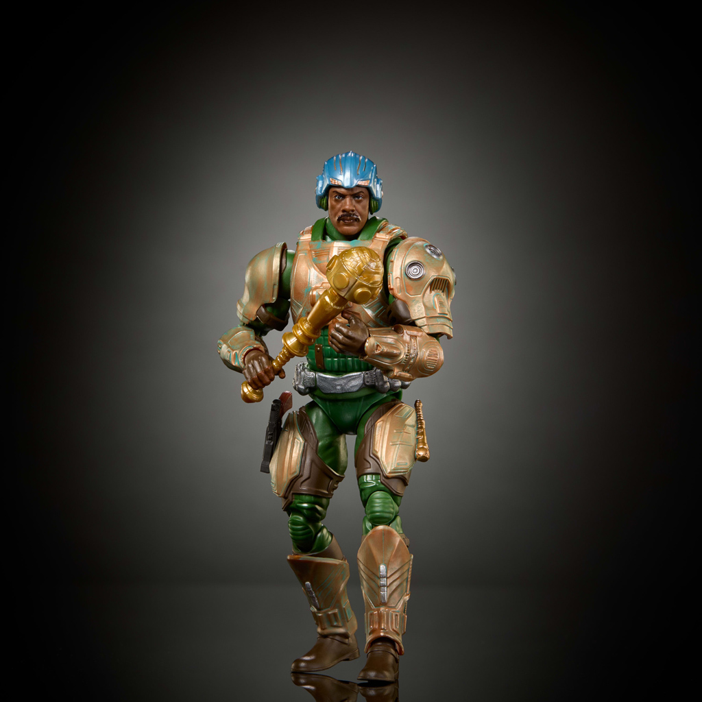 Masters of the Universe: Az univerzum védelmezői Men-At-Arms Páncélos akciófigura kiegészítőkkel 16,5 cm - Mattel kép 2
