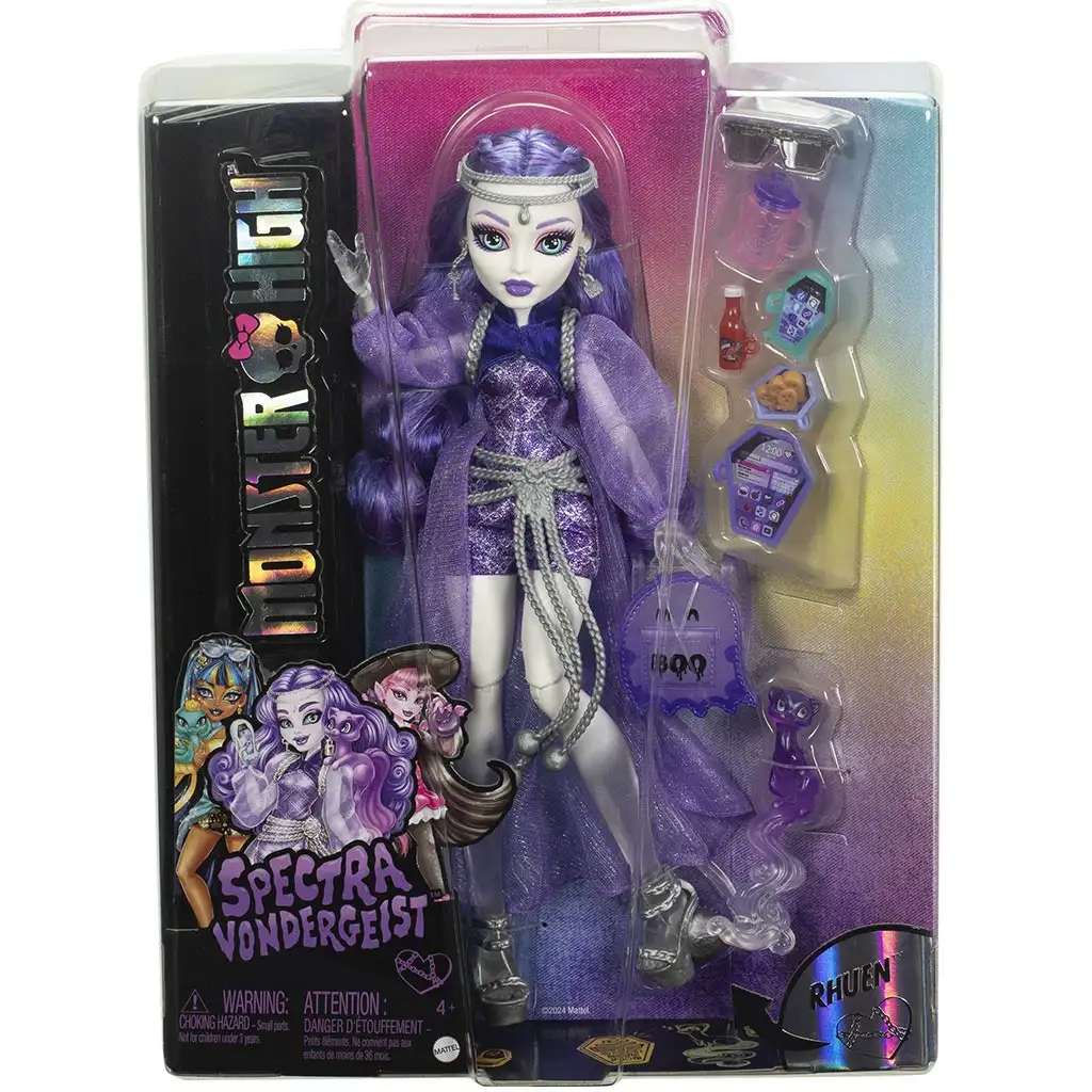 Monster High: Szörnyen új Spectra baba - Mattel kép 1