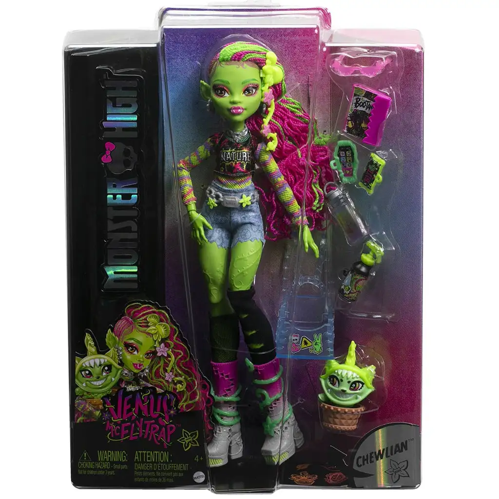 Monster High: Szörnyen új Vénusz baba - Mattel kép 1
