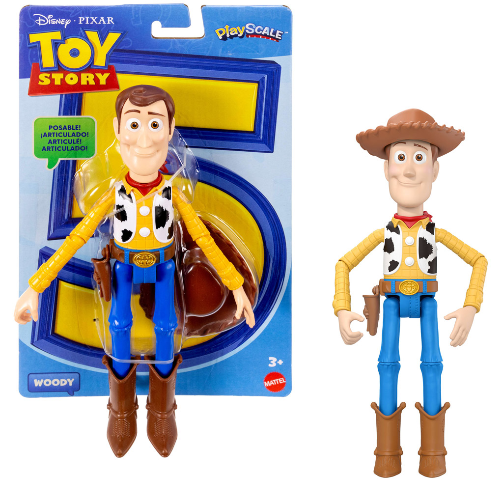 Toy Story 5 Woody játékfigura - Mattel kép 1