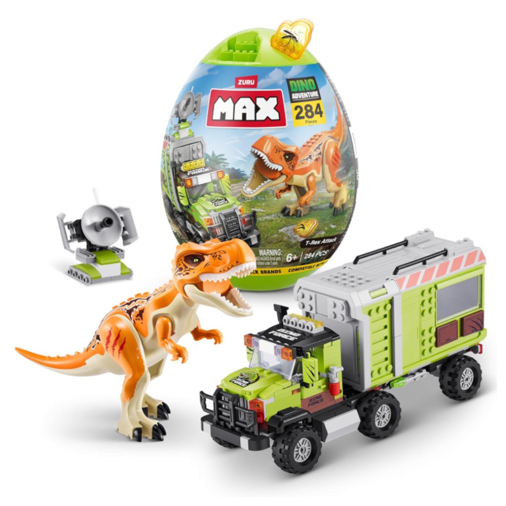 MAX Dino Adventure Dinó tojás kapszula 310db-os kép 1