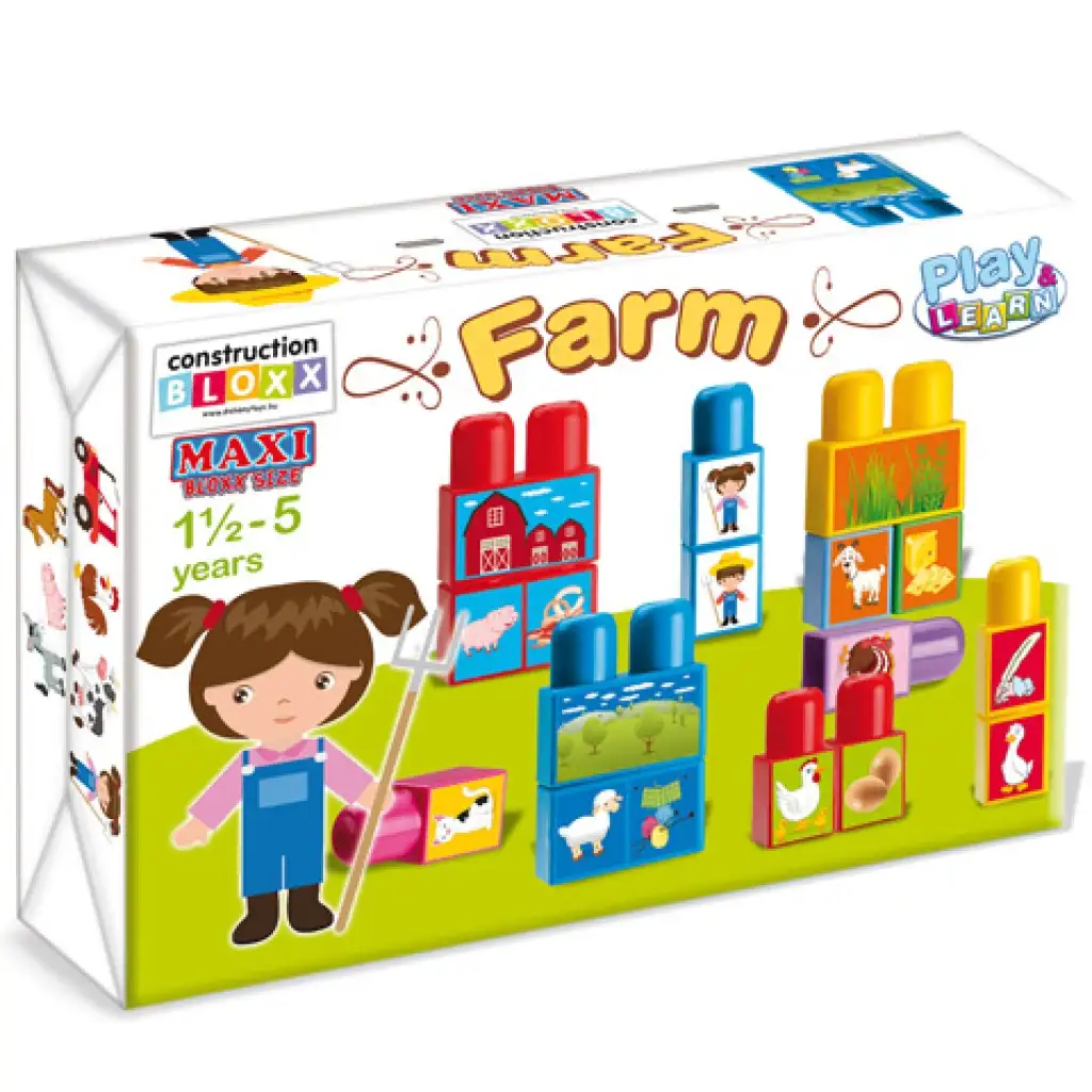 Maxi Bloks Farm építőjáték kép 1
