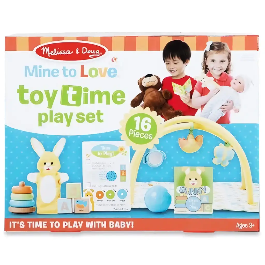 Babák és babaházak - Baba játszószőnyeg játékokkal - Melissa & Doug kép 1