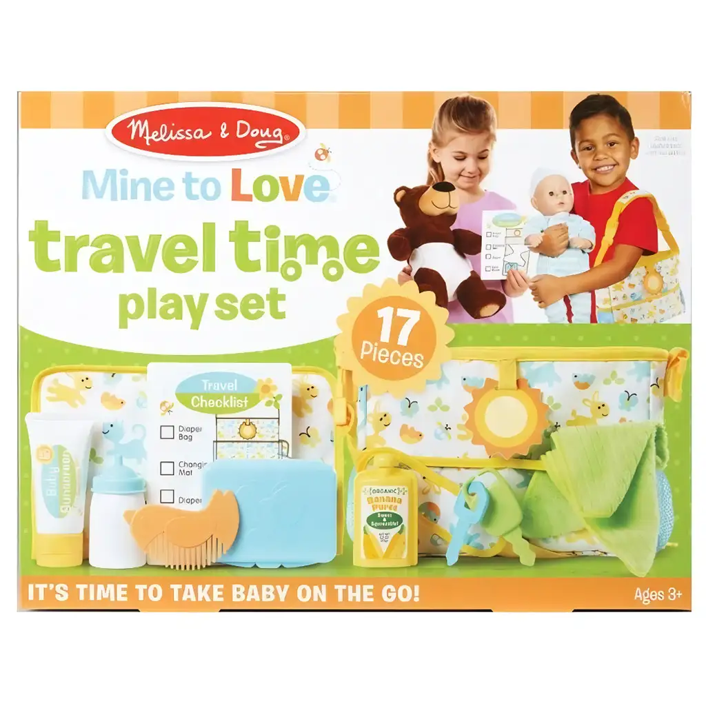 Babák és babaházak - Babával utazunk játék szett - Melissa & Doug kép 1