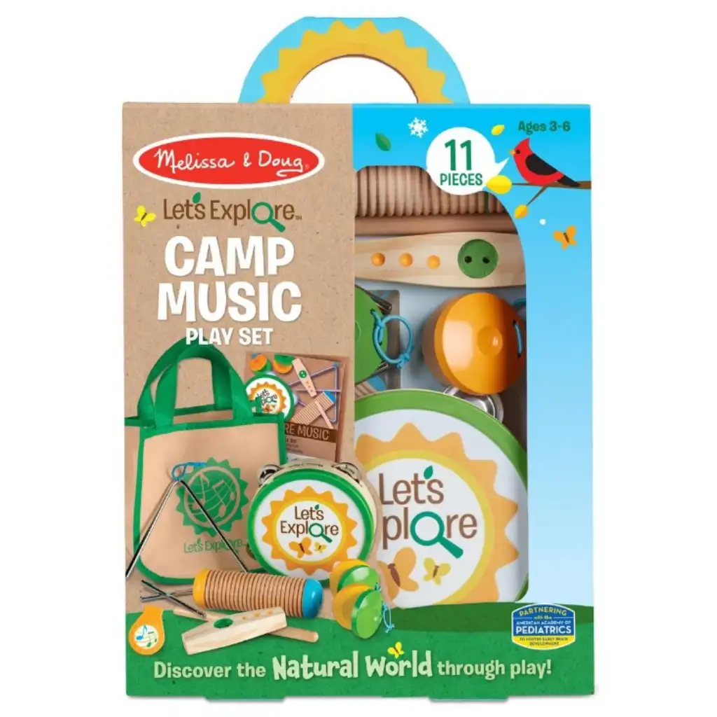 Hangszerek: Kempingező hangszerkészlet - Melissa & Doug kép 1