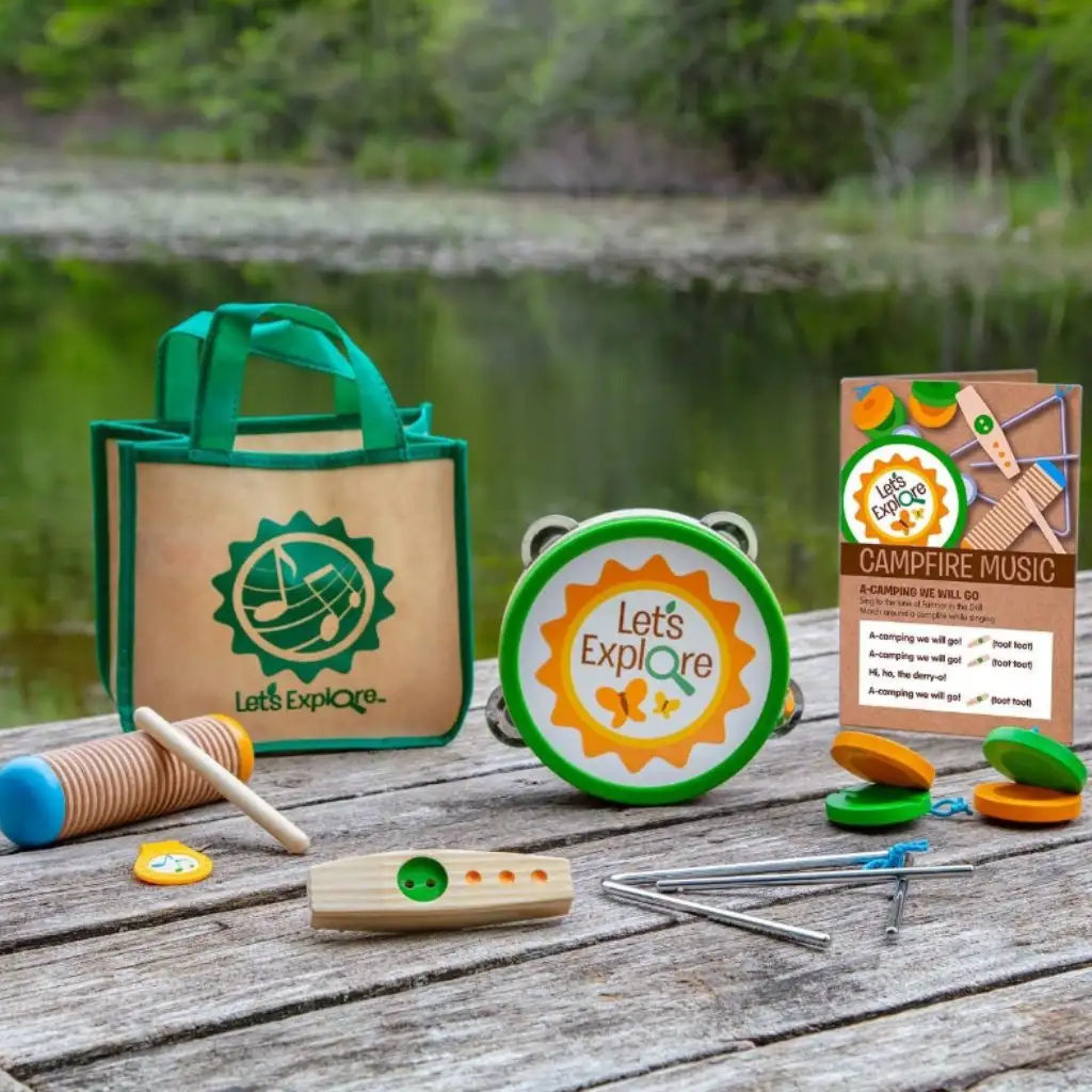 Hangszerek: Kempingező hangszerkészlet - Melissa & Doug kép 2