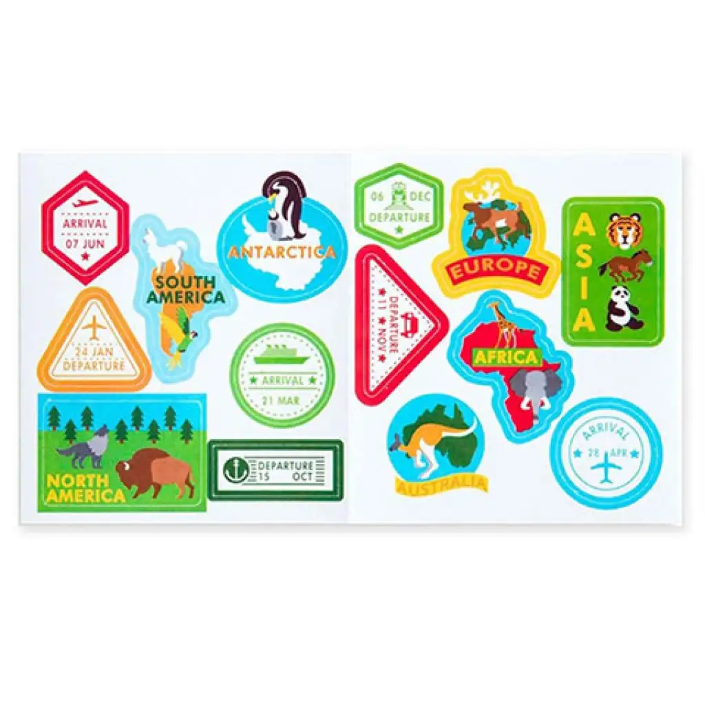 A világ körül játszószőnyeg 100x90cm - Melissa & Doug kép 2
