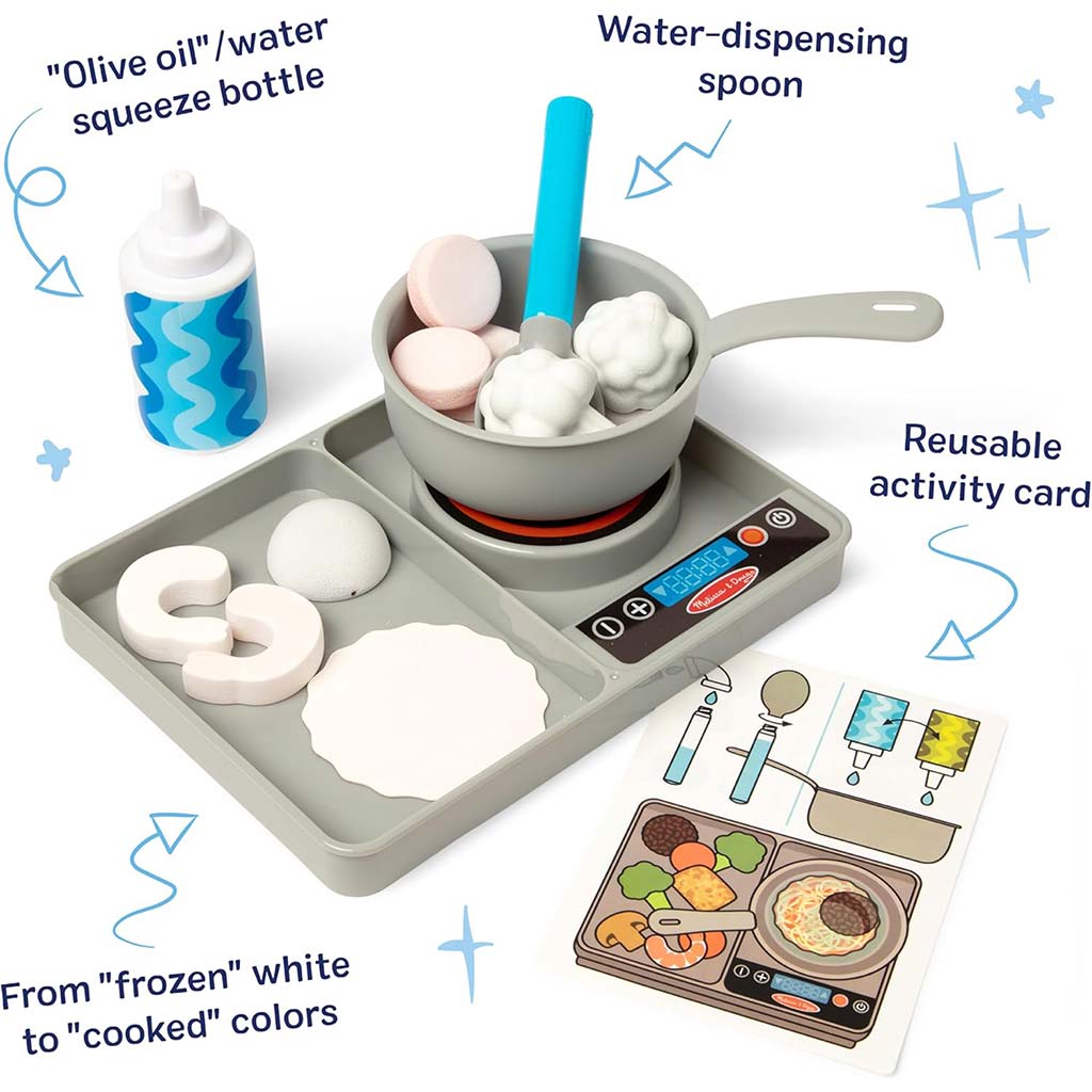 Melissa&Doug: Water Wow! - Simmer&Stir Sütős szett - Spin Master kép 3