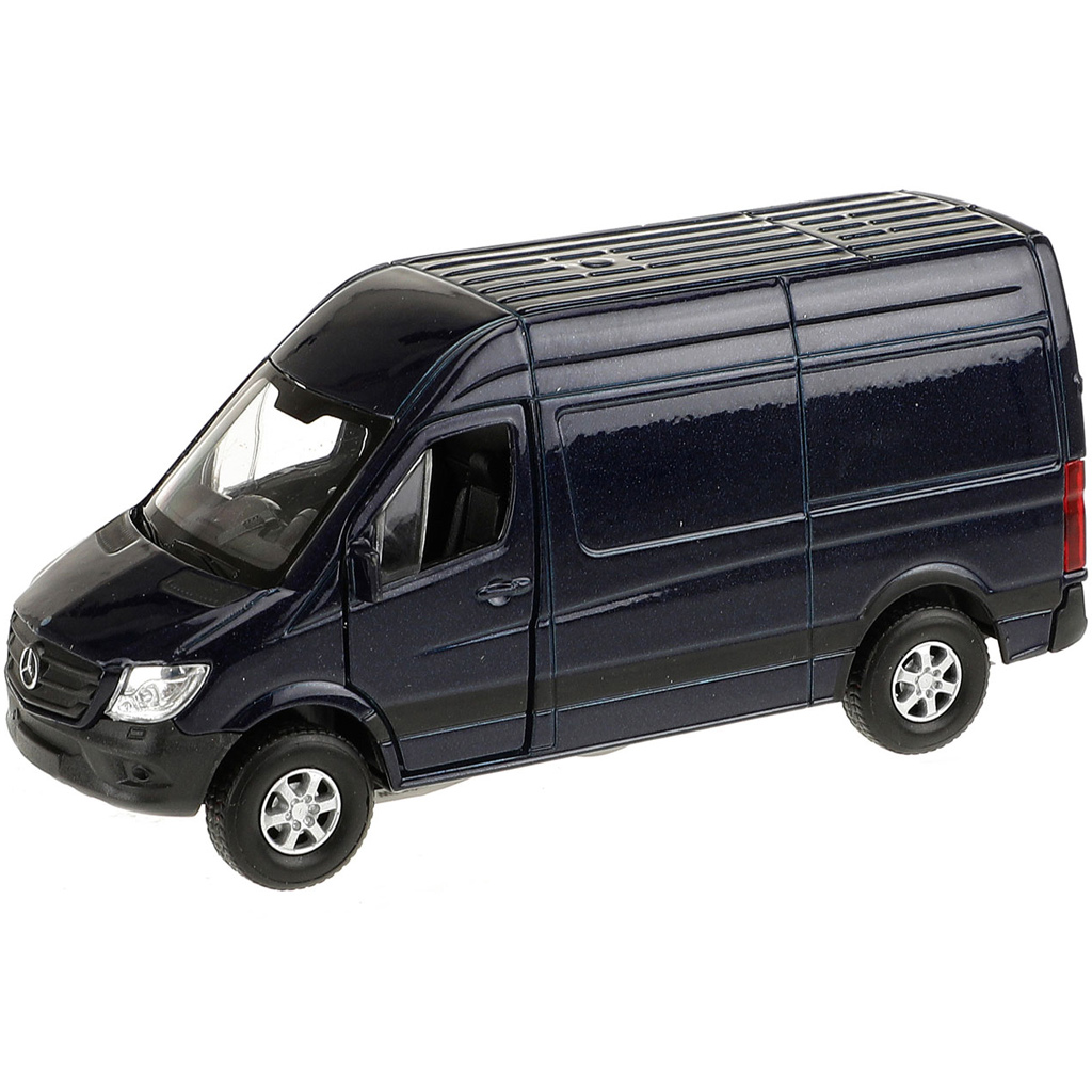 Welly: Mercedes-Benz Sprinter fém kisautó modell többféle változatban 11cm kép 3