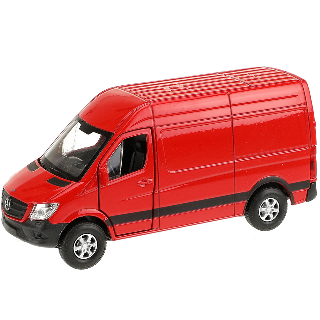 Welly: Mercedes-Benz Sprinter fém kisautó modell többféle változatban 11cm kép 5