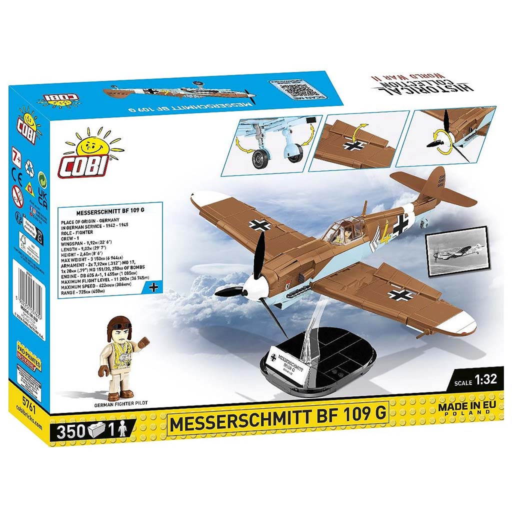 COBI: Messerschmitt Bf 109 G “Gustav” repülőgép építőjáték (5761) kép 8
