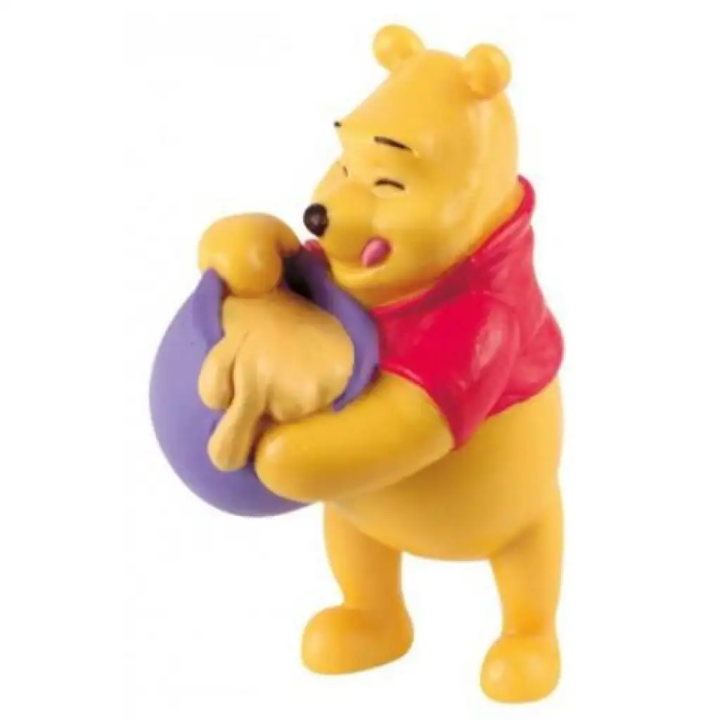 Micimackó mézes csuporral játékfigura - Bullyland kép 1