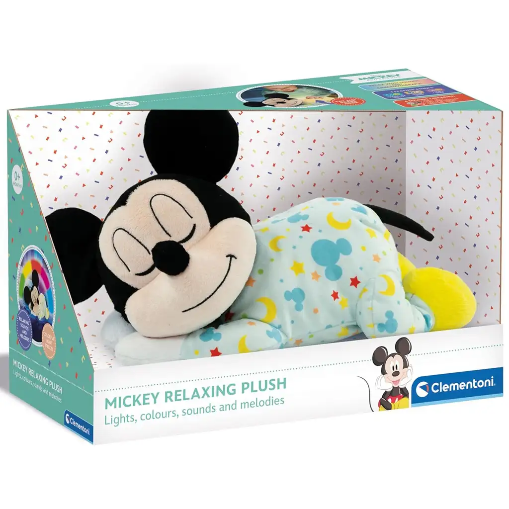 Mickey egér alvó interaktív plüssfigura - Clementoni kép 1