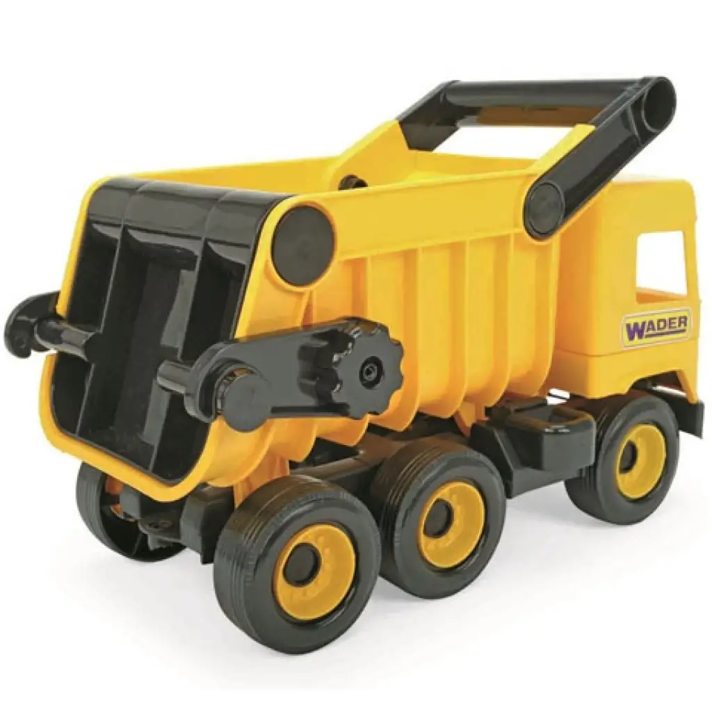 Middle Truck: Billentős dömper 43cm sárga - Wader kép 1