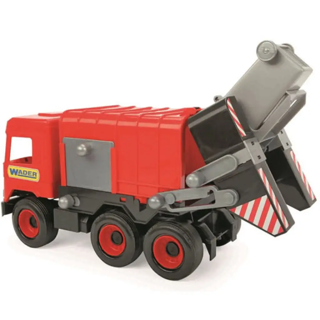 Middle Truck: Kukás autó 43cm piros - Wader kép 1